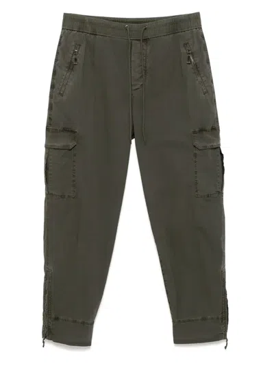 James Perse Parachute Poplin Cargo Pants In Green