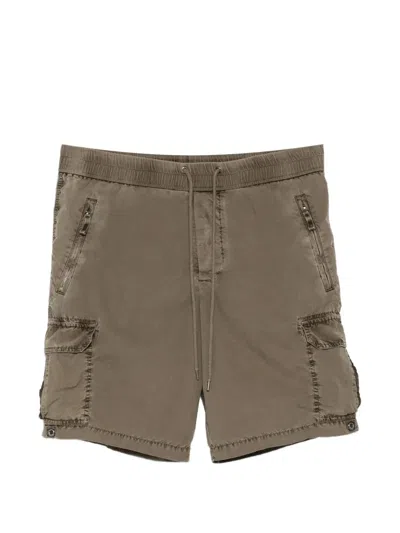 James Perse Parachute Poplin Cargo Shorts In Pink