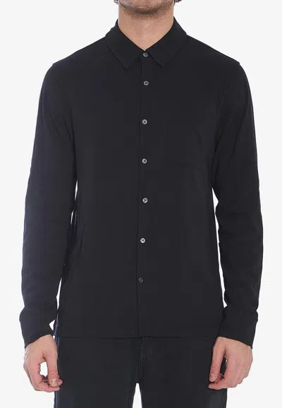 James Perse Patch Pocket Long-sleeved Shirt