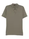 James Perse Plain Polo Shirt In Brown