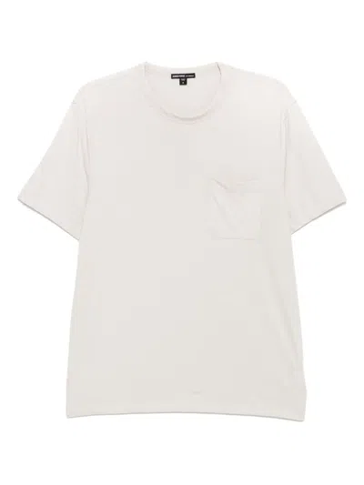 James Perse Pocket T-shirt In Gray
