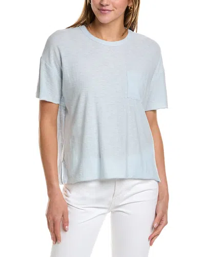 James Perse Pocket T-shirt In Blue