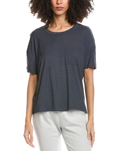James Perse Pocket T-shirt In Blue
