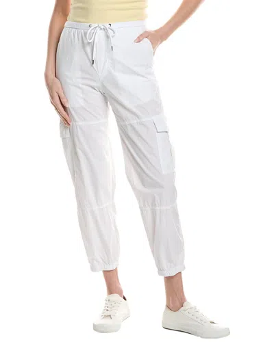 James Perse Poplin Cargo Pant In White