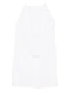 James Perse Poplin Dress In White