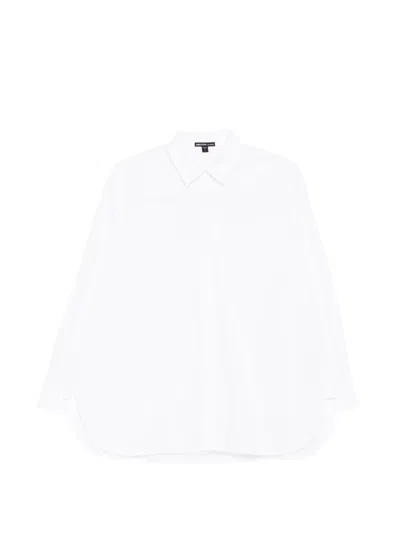James Perse Poplin Shirt In White