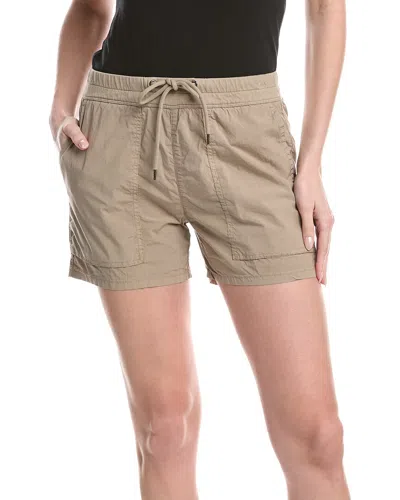 James Perse Poplin Short In Neutral