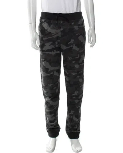 Pre-owned James Perse Printed Joggers In Gray