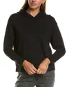 James Perse Pullover Hoodie In Black