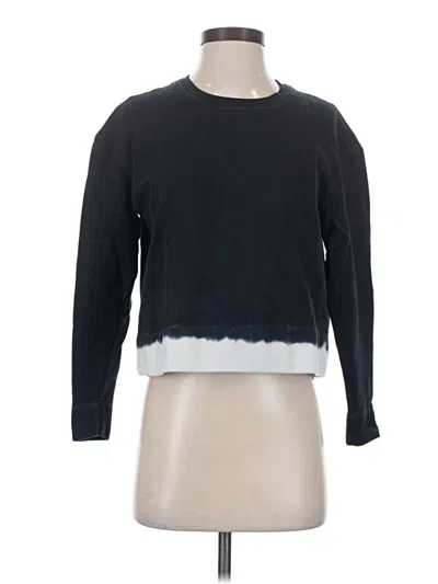 Pre-owned James Perse Pullover Sweater In Black