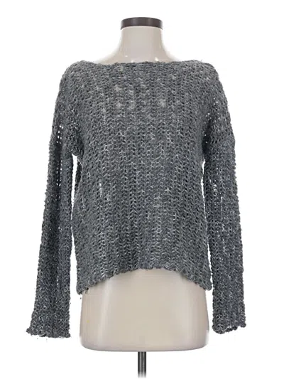 Pre-owned James Perse Pullover Sweater In Gray