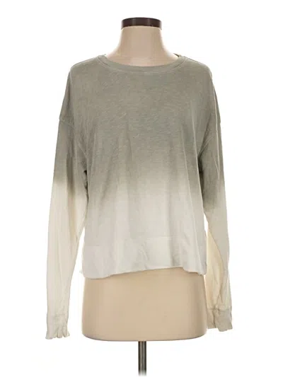 Pre-owned James Perse Pullover Sweater In Gray