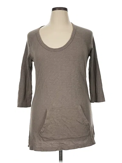 James Perse Pullover Sweater In Gray