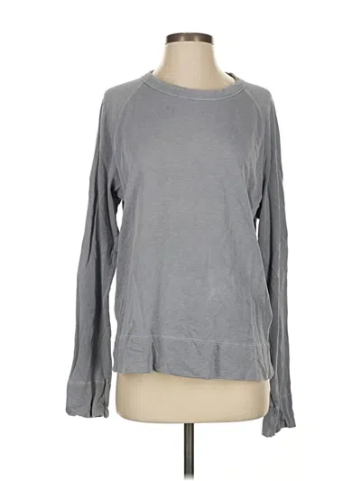 Pre-owned James Perse Pullover Sweater In Gray