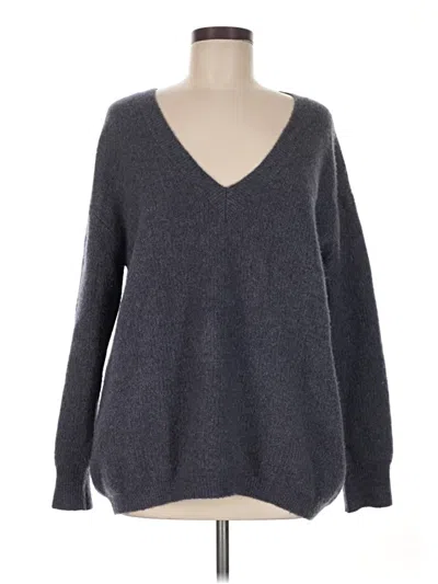 Pre-owned James Perse Pullover Sweater In Gray