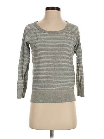 Pre-owned James Perse Pullover Sweater In Gray