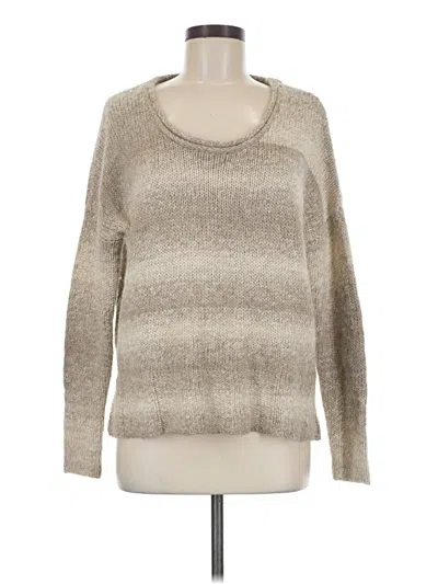 Pre-owned James Perse Pullover Sweater In Tan
