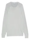 James Perse Raglan-sleeve Sweatshirt In Gray