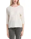 James Perse Raglan Top In White