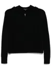 James Perse Sportjacke Aus Recyceltem Kaschmir In Schwarz