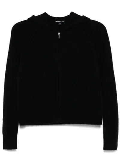 James Perse Sportjacke Aus Recyceltem Kaschmir In Schwarz