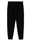 James Perse Recycled Cashmere Track Pants In Black