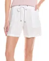 James Perse Relaxed Fit Linen Short In Multi