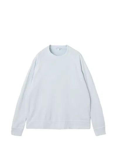 James Perse Relaxed Sweatshirt In Blue
