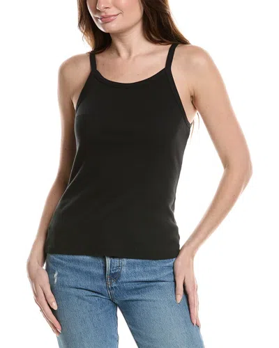 James Perse Ribbed Cami In Black
