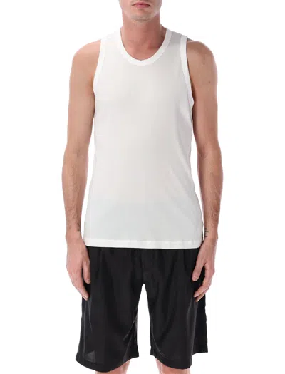 James Perse Ribbed Cotton Tank In White