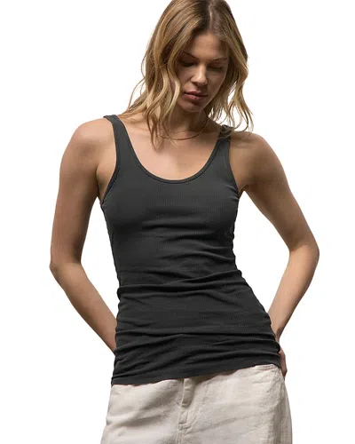 James Perse Ribbed Daily Tank In Multi
