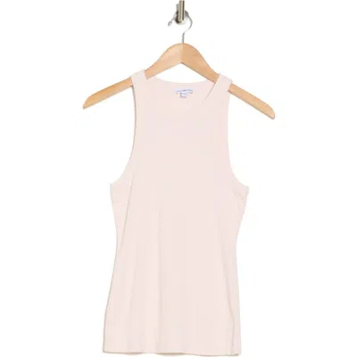 James Perse Ribbed Knit Tank In Zephyr