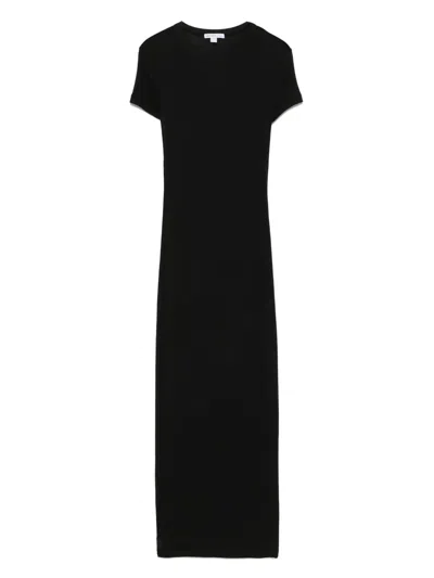 JAMES PERSE RIBBED MIDI DRESS