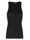 James Perse Ribbed Tank Top Tops Black