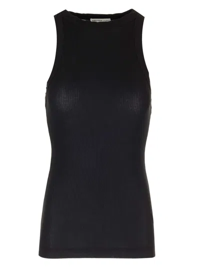 James Perse Ribbed Tank Top Tops Black