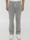 James Perse Trousers In Grey
