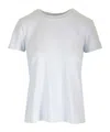 James Perse Round Neck Short Sleeve T-shirt In White