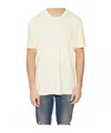 James Perse Round Neck Short Sleeve T-shirt In White