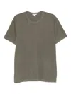 James Perse Combed Cotton-jersey T-shirt In Gray