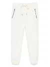 James Perse Scuba-jersey Track Pants In Neutrals