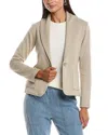 James Perse Shawl Collar Blazer In Neutral