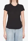 James Perse Little Boy Cotton Jersey T-shirt In Black