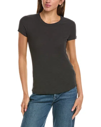 James Perse Sheer Top In White