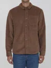 James Perse Sherpa Jacket In Brown