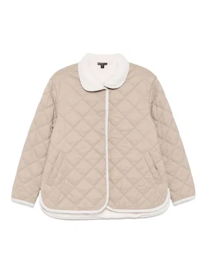 James Perse Sherpa Lined Insulated Snap Front Jacket