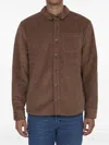 James Perse Sherpa Jacket In Brown