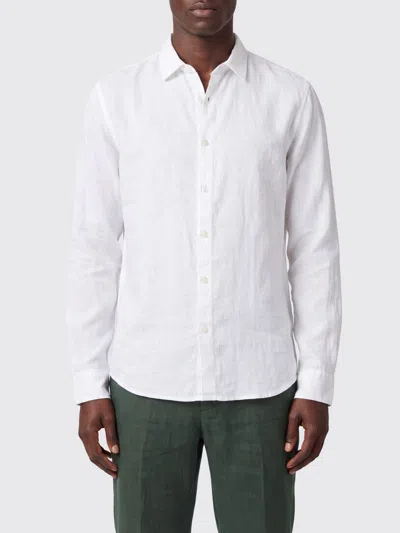 James Perse 셔츠 남성 색상 화이트 In White