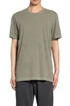 James Perse Crew Neck T-shirt In Green
