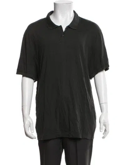 Pre-owned James Perse Short Sleeve In Black