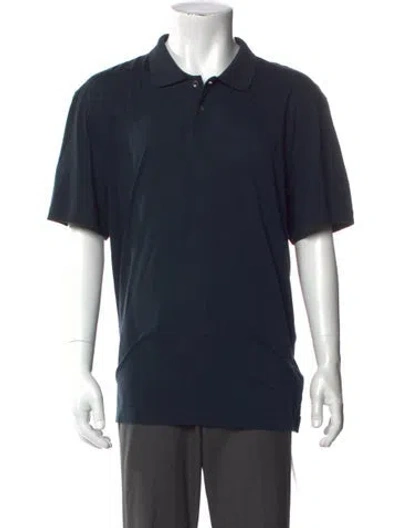 Pre-owned James Perse Short Sleeve In Blue